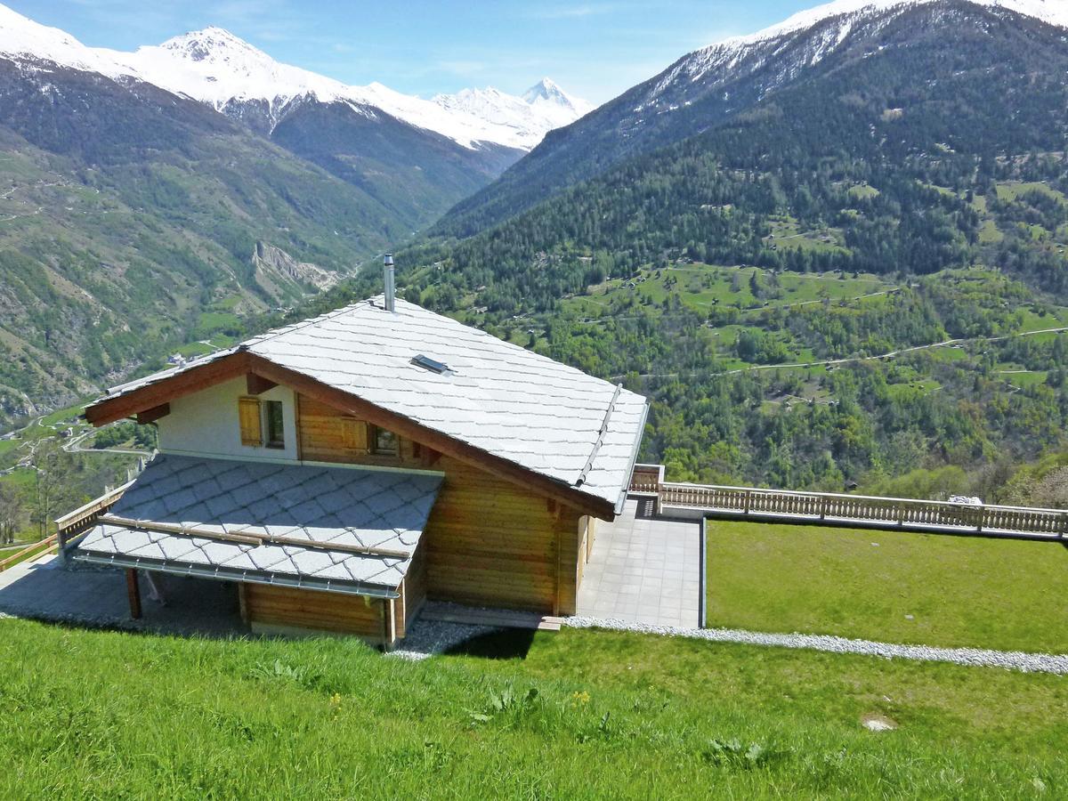 Mountain-View Chalet In Heremence With Terrace エクステリア 写真